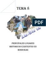 Tema 8-Principales Lugares Historicos Existentes en Honduras