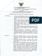 KEPMEN PUPR Tahun 2023 Tentang Pembentukan Tim Kerja Pendukung Sekretariat WWF Ke-10 Tahun 2024