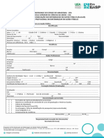 Formulário de Matrícula ProEnSP