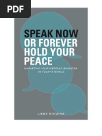 Download Speak Now or Forever Hold Your Peace - Intro and Chapter 1 by Liene Stevens SN68247890 doc pdf
