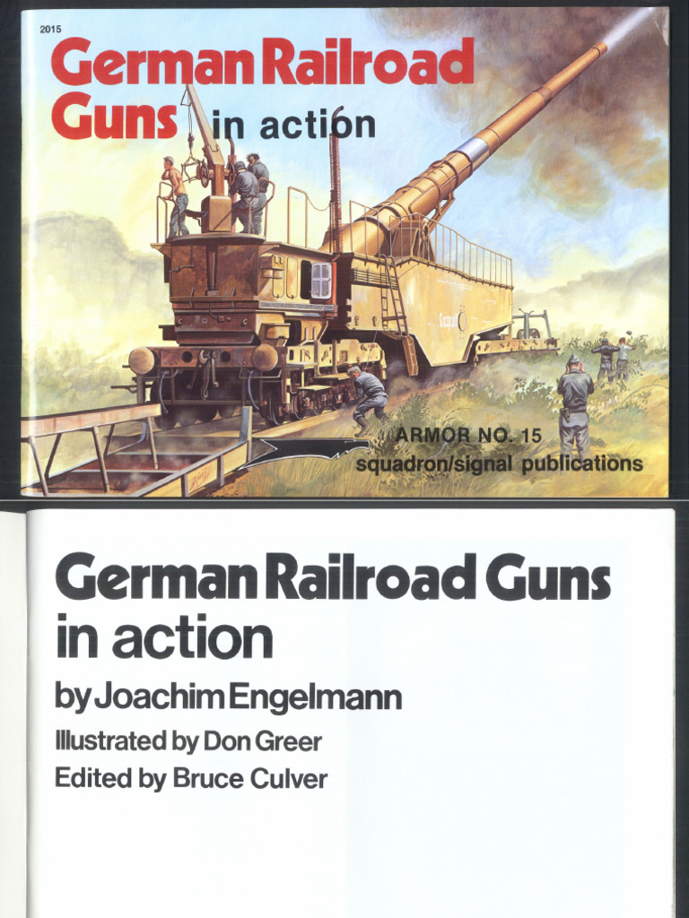 (Armor) (SquadronSignal) (In Action 15) German Railroad Guns in