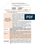 Ficha de Planificación - Redactamos Contraargumentos - Murillo Aljendro