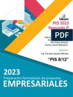 PIS 2023 Segundo P: Empresariales