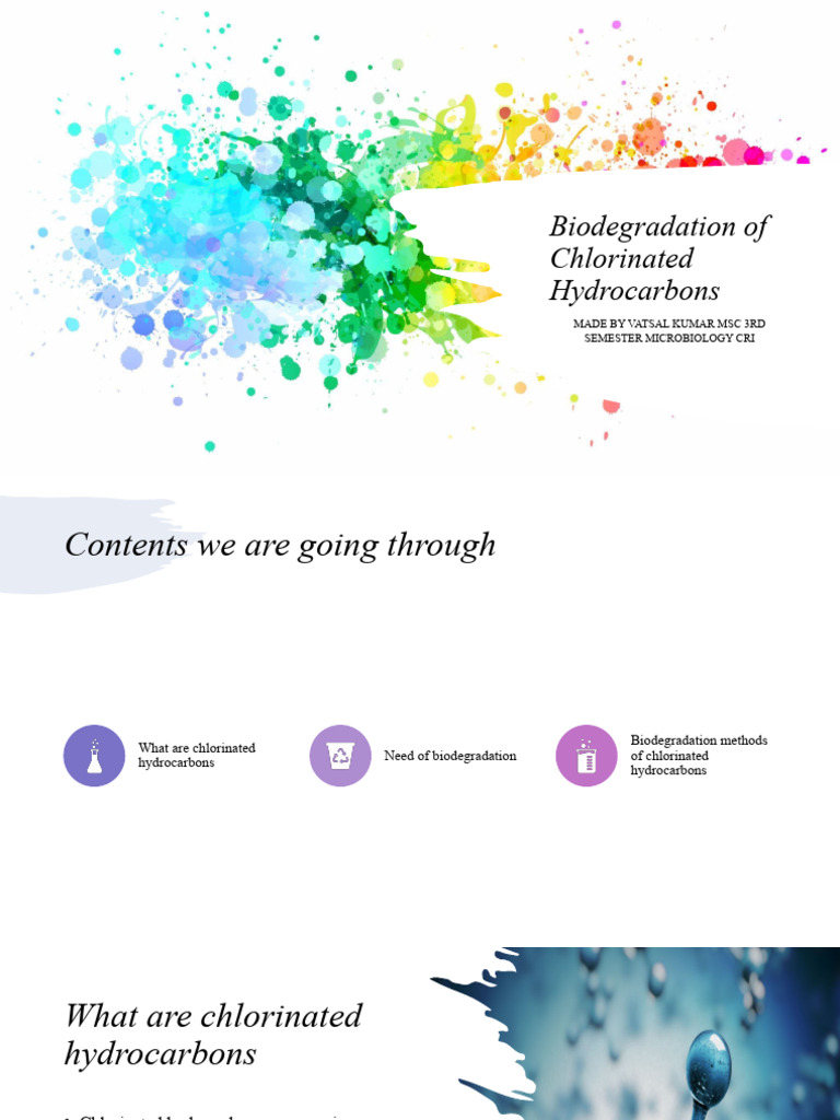 Chlorinated Hydrocarbons PDF