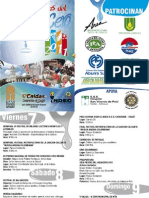 Programación Oficial XXIII FIESTAS DEL AGUACERO CALDAS 2011