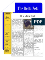 The Delta Zeta: Off To A Great Start!