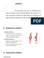 3 - SEMIOLOGIE CHIRURGICALE VASCULAIRE - Anévrismes Artériels-1