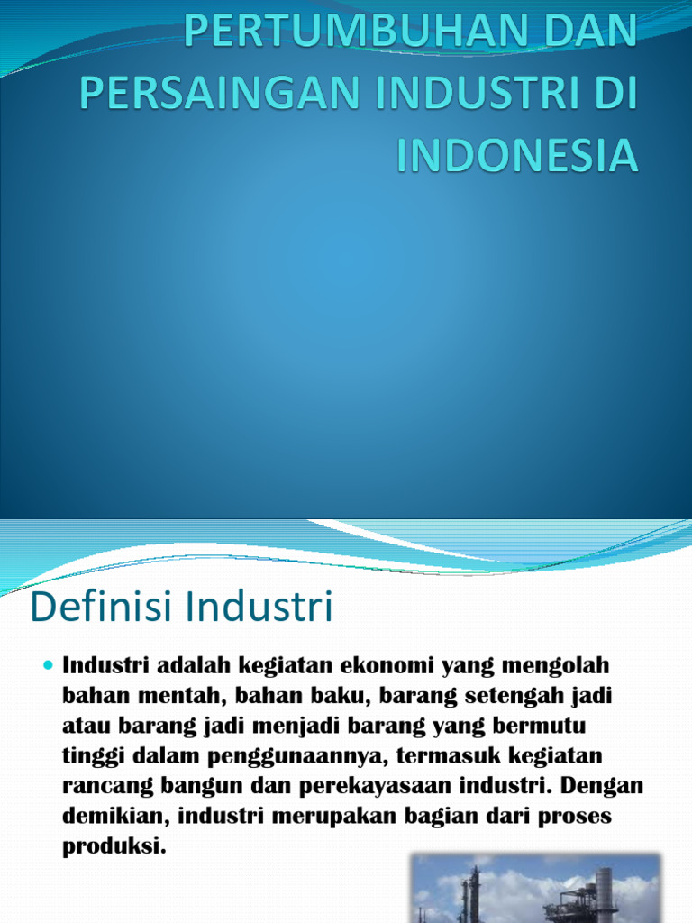 Persaingan industri