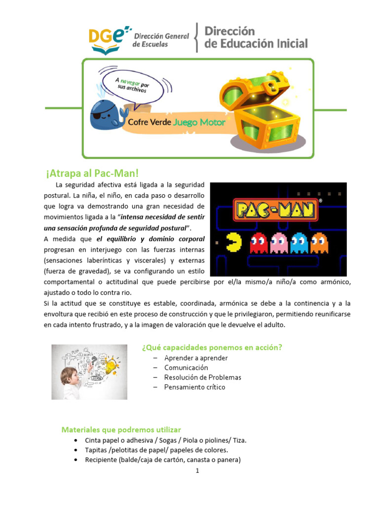 Atrapa Al Pac-Man | PDF