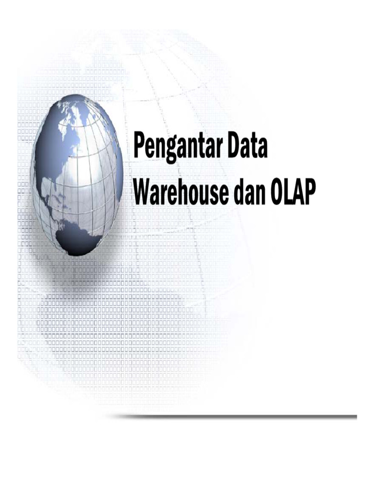 Data Warrehouse Olap | PDF