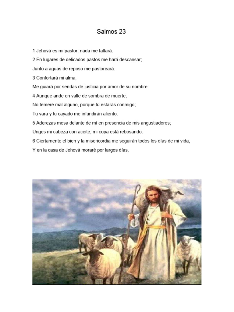 Salmos 23 | PDF