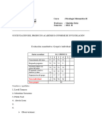 Rubrica - Evaluacion Final Aa