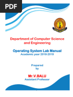 OS Lab Mannual