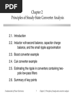 Principles of Steady State Converter Analysis