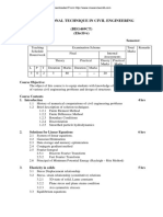 Elective-Structure Syllabus