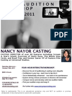 NNC Casting 2011 Audition Workshop 10.15.11 PDF