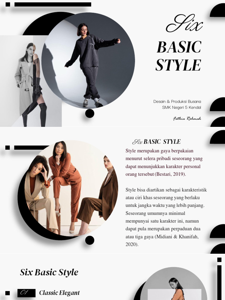 Six Basic Style | PDF