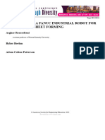 Programming A Fanuc Industrial Robot For Incremental Sheet Forming