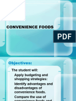 Convenience Foods 1 1