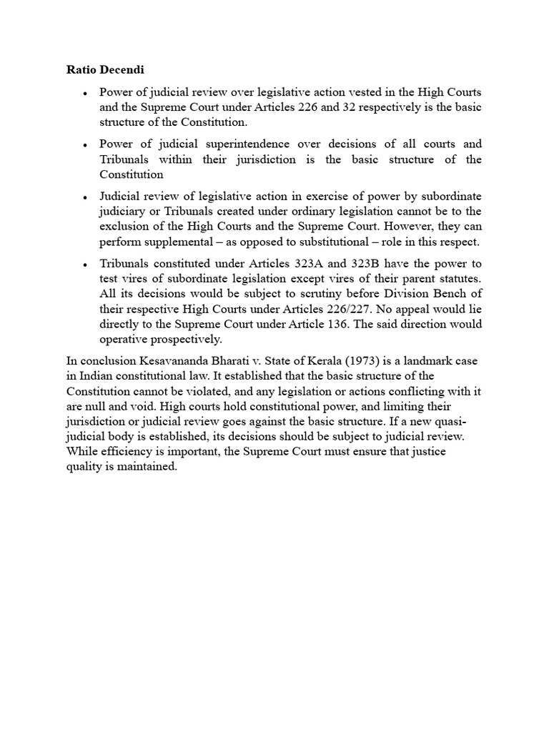 Judgement Analysis PDF