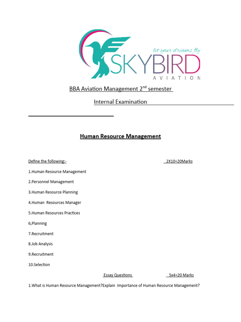 Human Resource Management | PDF