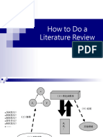 How To Do A Literature Review