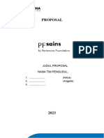 Template Proposal Kompetisi PFsains 2023