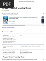 AWS Module 9 Knowledge Check Answers | PDF
