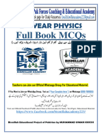 2nd Year HISTORY of PAKISTAN Full Book Solved MCQs by Bismillah Academy 0300-7980055