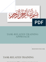 Task-Related Training Approah