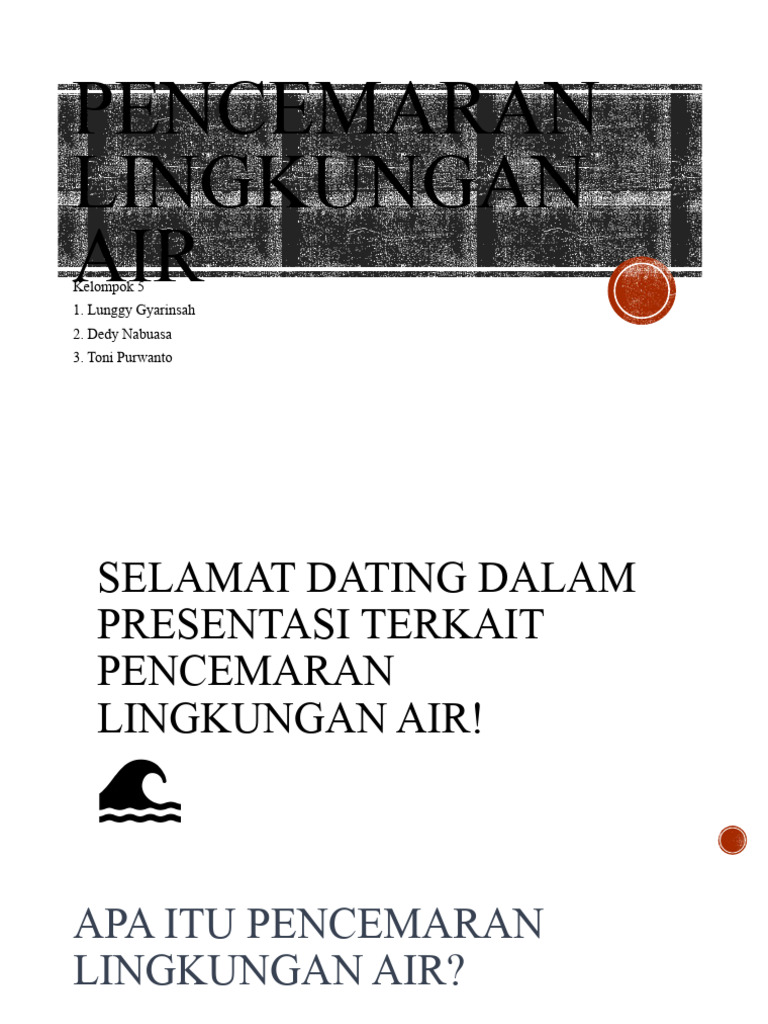 Dampak dan Solusi Pencemaran Air | PDF