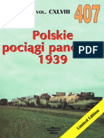 Wydawnictwo Militaria 407 Polskie Pociągi Pancerne 1939