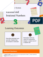 w8 q1 l17 Rational and Irrational Numbers