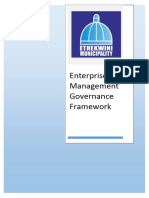 Enterprise Risk Management Framework