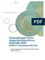 BRS Inflasi Desember - 2022