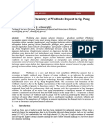 Mineralogy and Chemistry of Wulfenite de