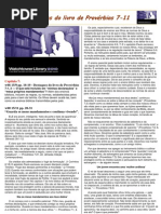 Destaques Do Livro de Proverbios 7 a 11_Comentarios