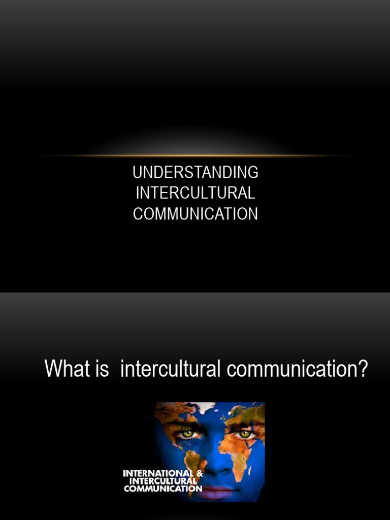 Intercultural Communication Insights | PDF