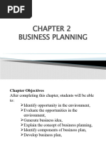 CHAPTER 2 Business Plan