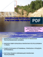 Mineralni Resursi Sirovine Srbije EDUKONS Maj 2013 1