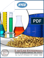 Brochure - Lab Line Enterprises (Rubber Raw Materials)