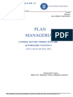 Perfectionare Plan Managerial