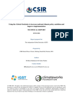 Naidoo - 2022 CSIR Technical Report On Climate Policy