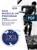 Free Beginner Bar Muscle Up Program