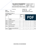 AU Result Odd Sem 2020-2021 Second Year Result