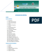 Catalogo de Cuenta PCGA