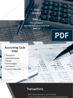 Ems gr8 t2 WK 2 3 Financial Literacy Overview Accounting Cycle
