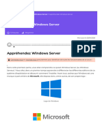 01 Appréhende Serveur Windows