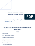 Tema 2. Introducción Fenomenos de Transporte 23-24 (Sesión 1)