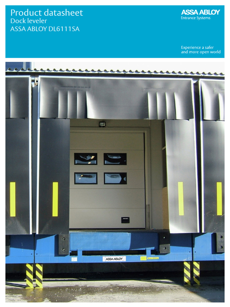 Assa Abloy DL6111SA Swingdock Autodock 100 and 150 KN | PDF | Corrosion ...